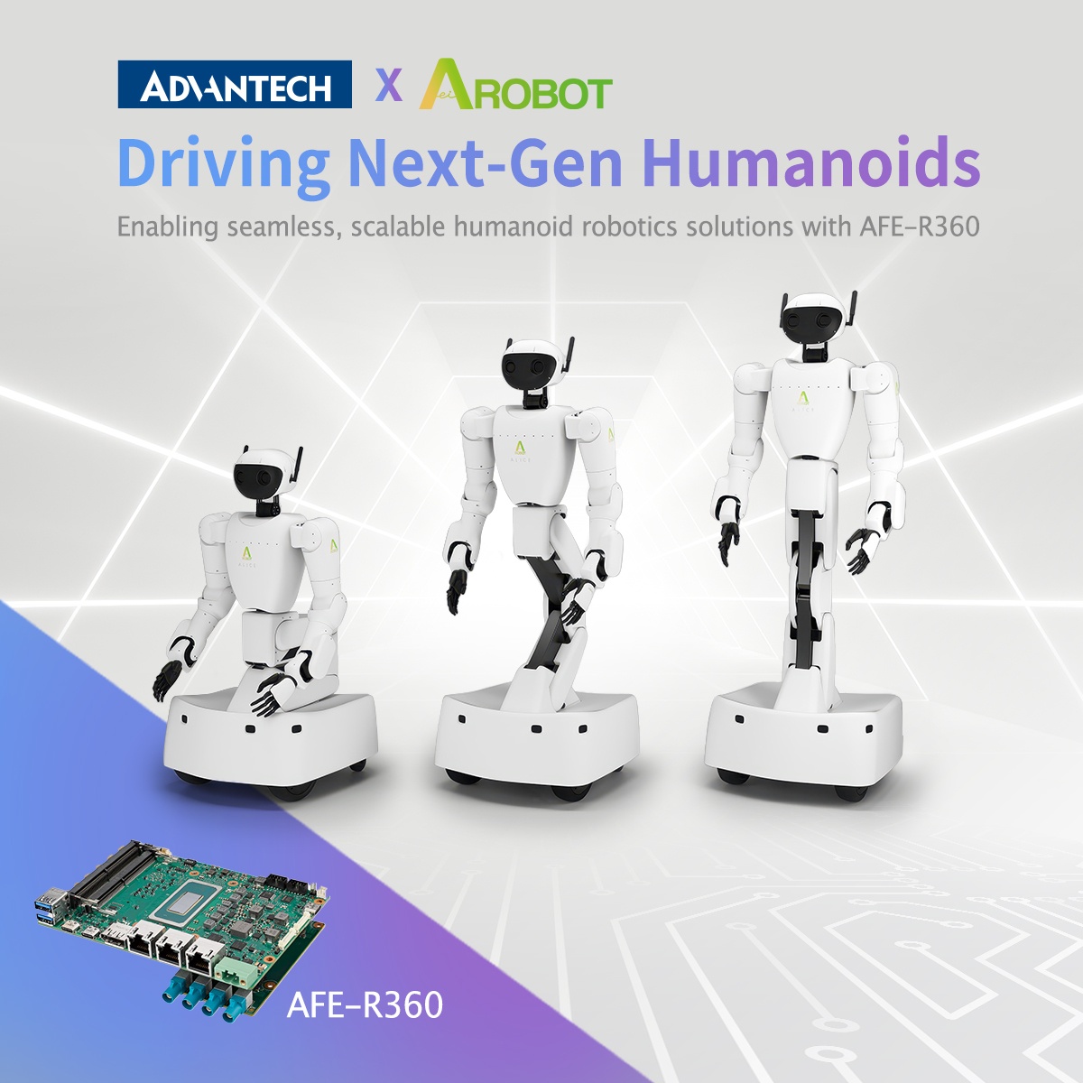 AeiROBOT Unveils the Alice M1 Equipped with Advantech's AFE-R360
