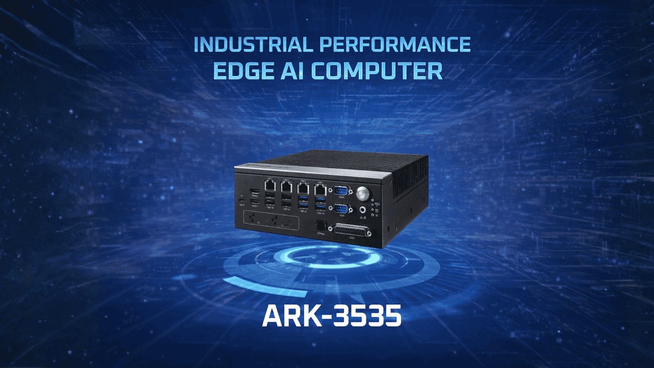 A Quick Look at the New Industrial Edge AI Computer — ARK‑3535
