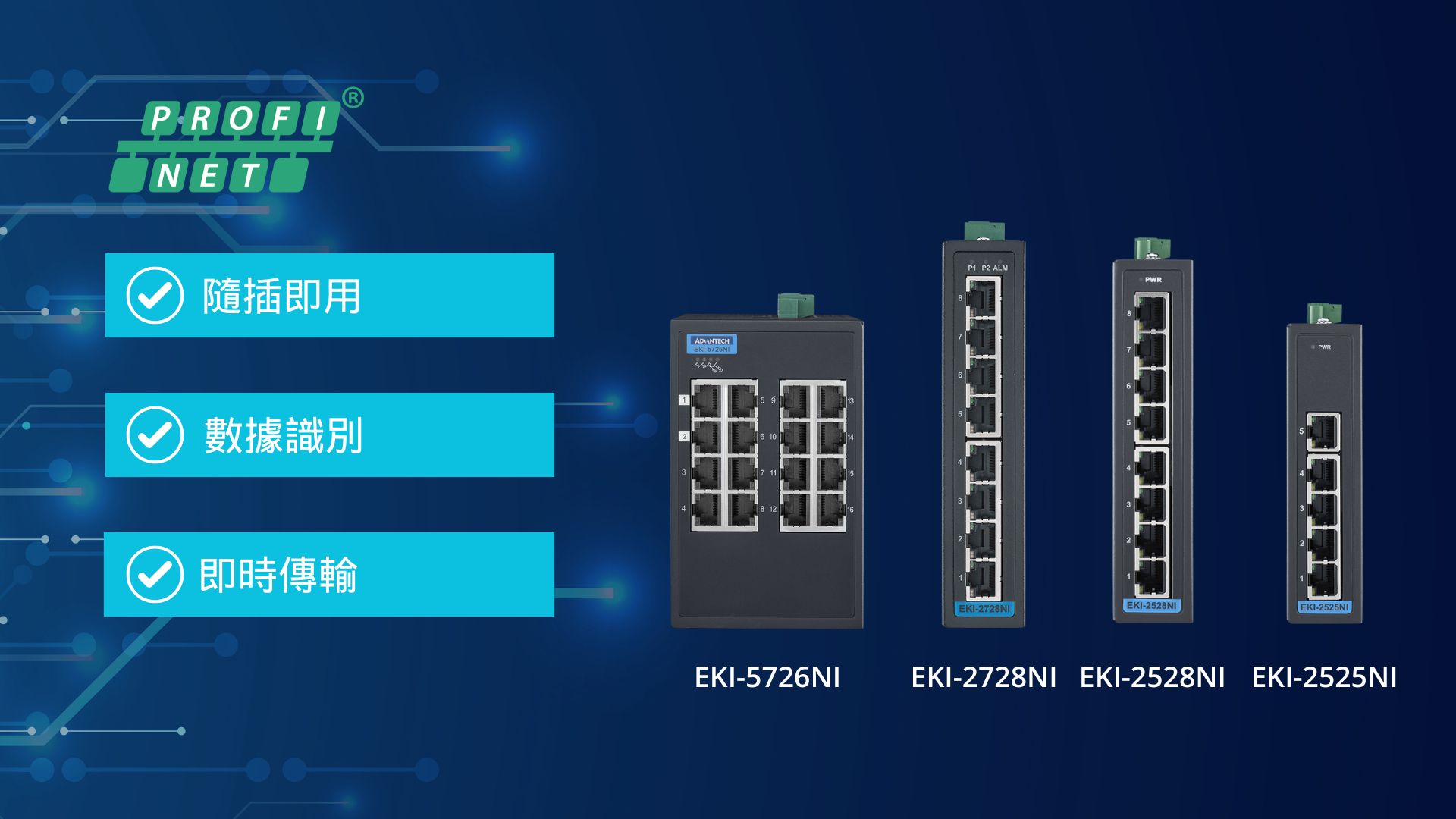 工業乙太網新趨勢：研華非網管交換器高效登場