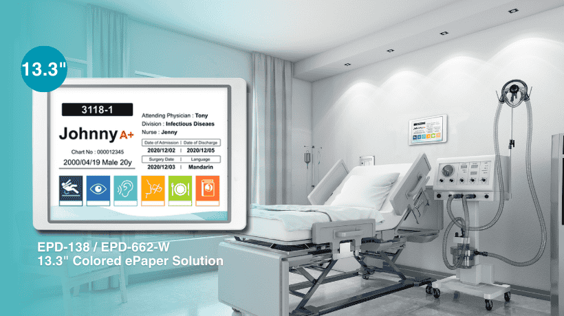 Cải thiện quy trình làm việc của bệnh viện thông qua công nghệ ePaper của Advantech