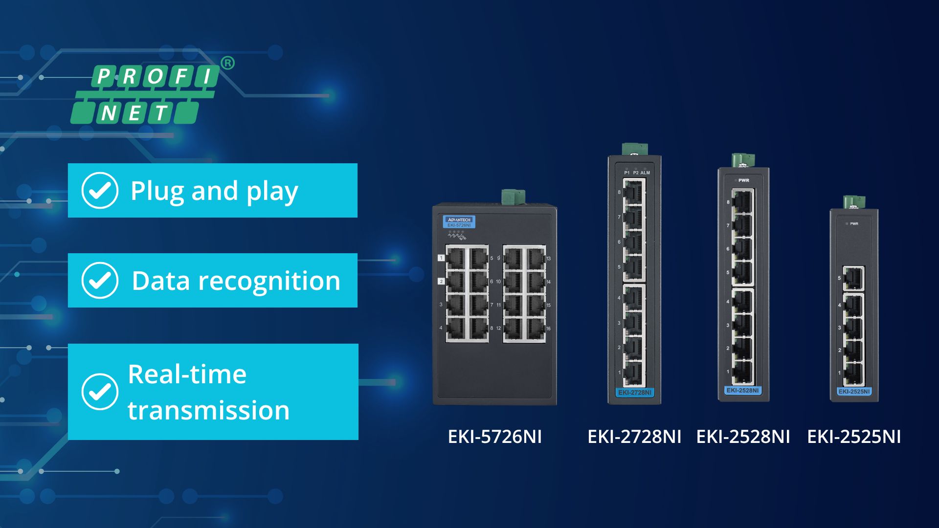 Chuyển đổi tự động hóa công nghiệp với các thiết bị Unmanaged Ethernet Switches tiên tiến