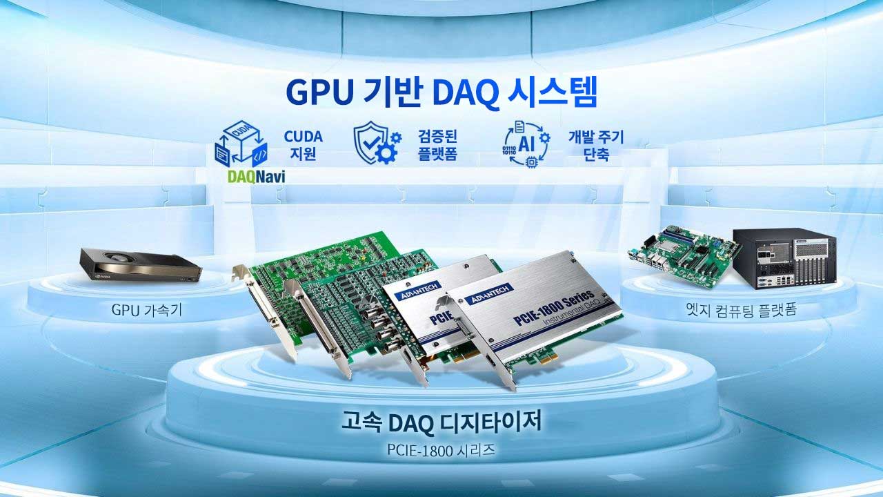어드밴텍 GPU 기반 DAQ 시스템으로 구현하는 차세대 엣지 AI