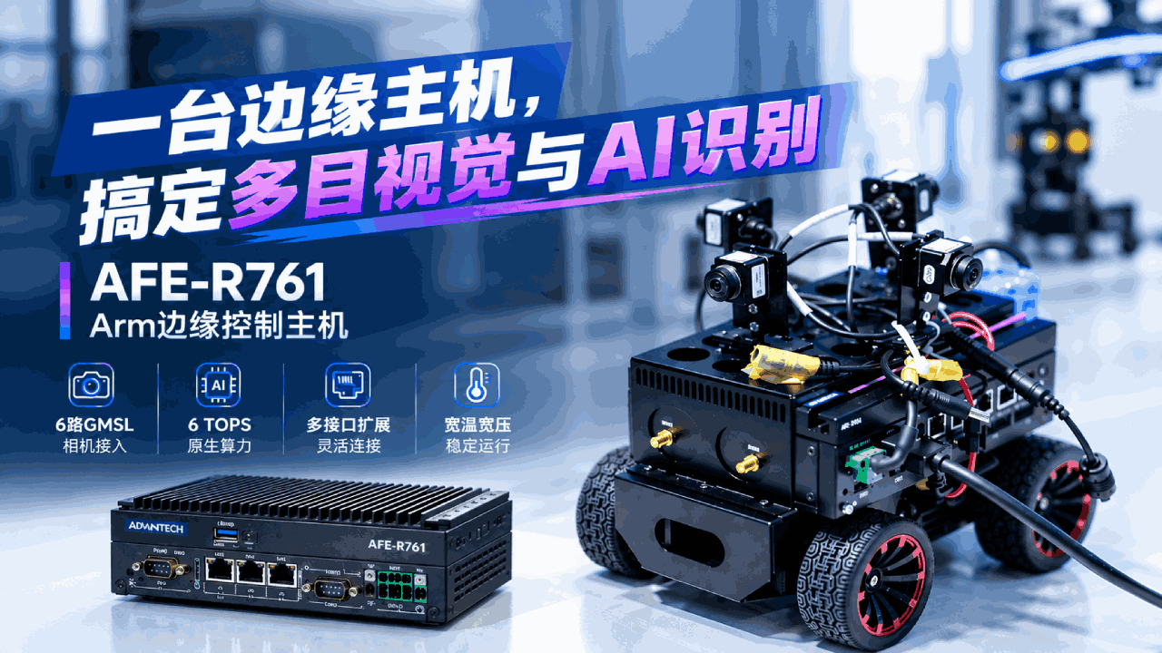 一台边缘主机，搞定多目视觉与AI识别！