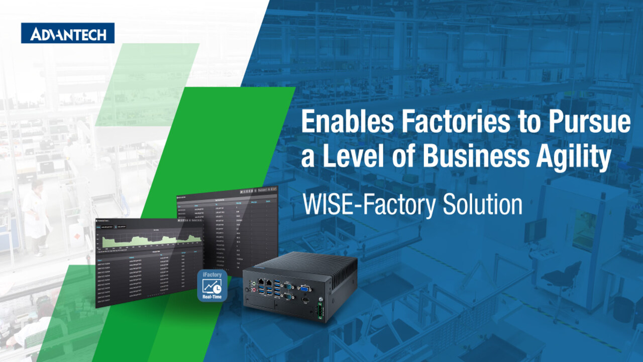 WISE-iFactory FMS Demo Video - 研华
