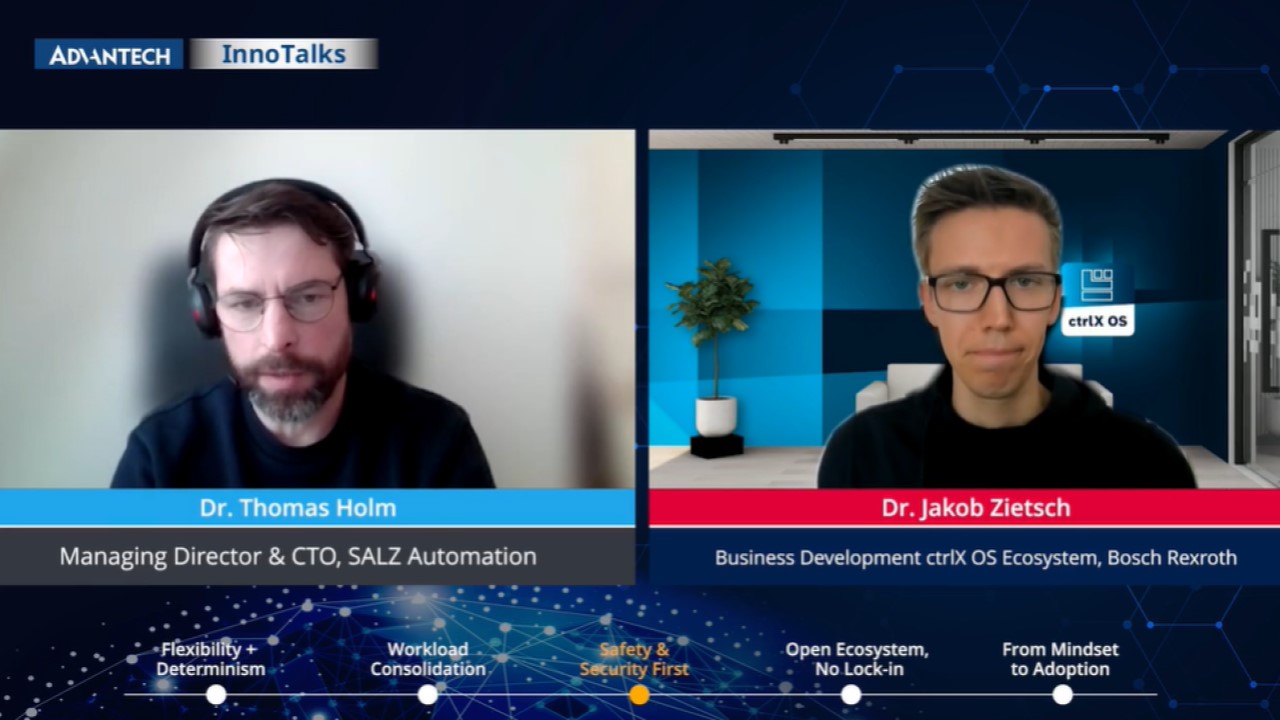 Safety & Security First in Software-Defined Automation (ft. acontis, SALZ, Bosch Rexroth), InnoTalks EP27 (3/5)