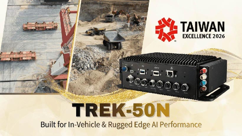 TREK-50N giành giải thưởng Taiwan Excellence: Hiệu suất AI mạnh mẽ, đáng tin cậy cho xe tự hành thế hệ tiếp theo