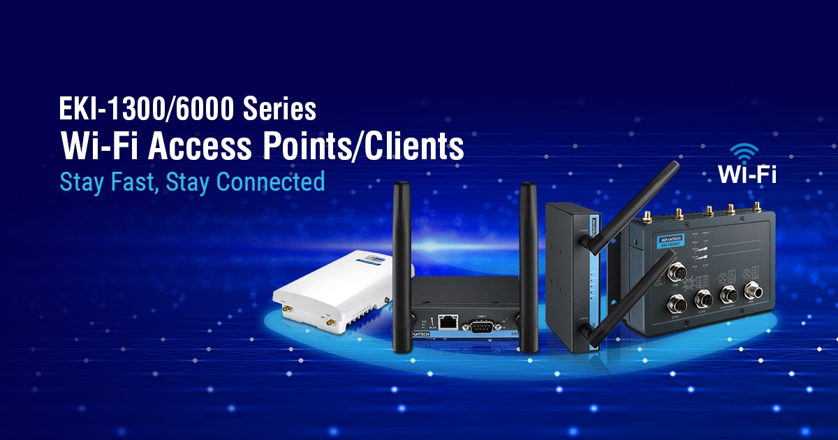 EKI-1300/6000 Series, Wi-Fi Access Points/Clients