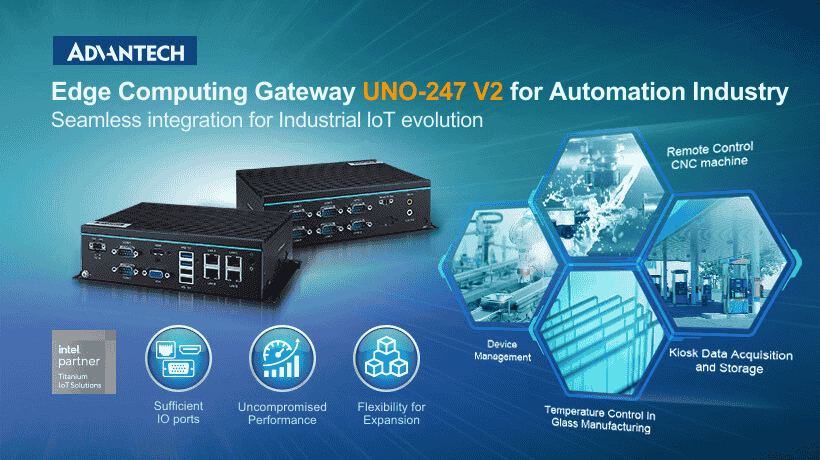 Advantech Launches UNO-247 V2: Seamless Integration for Industrial IoT Evolution