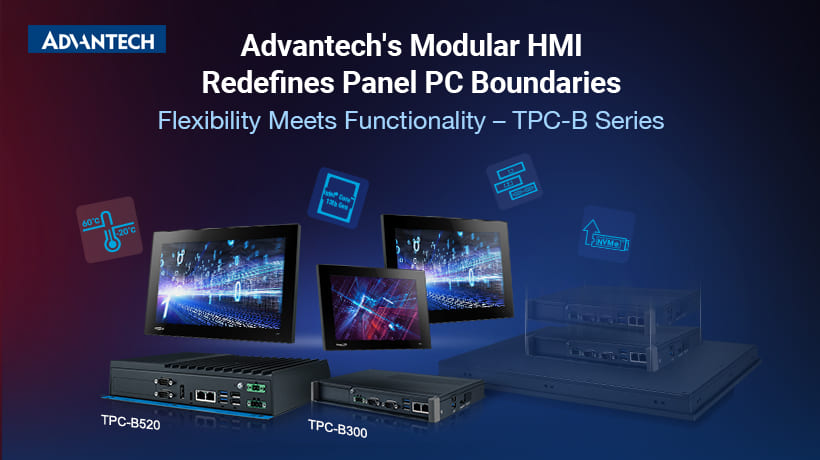 Advantech's Modular HMI Redefines Panel PC Boundarie - 研华