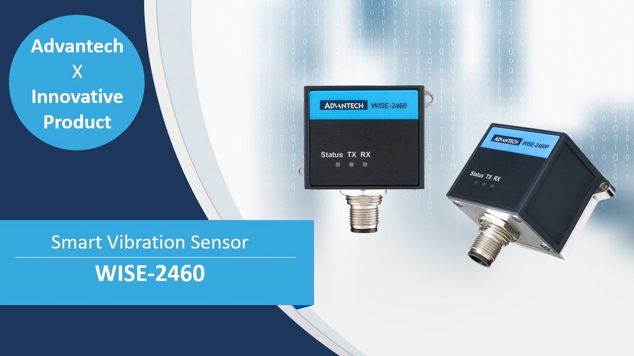 WISE-2460: Smart Vibration Sensor - 研华