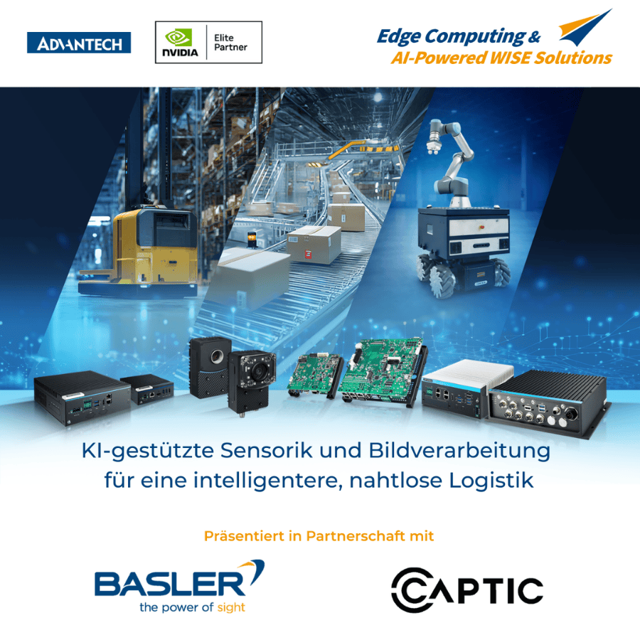 KI-gestützte Sensorik und Bildverarbeitung für intelligentere, nahtlose Logistik