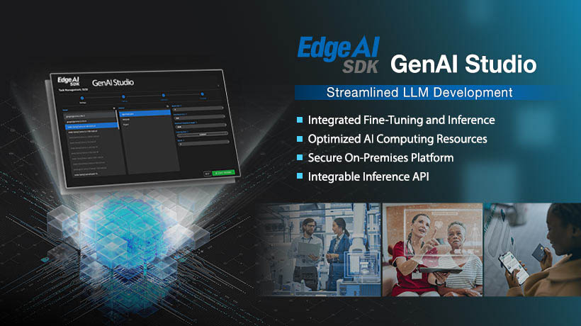 Advantech Introduces GenAI Studio to Edge AI SDK Empowering On-premises LLM Development for Edge AI Innovations