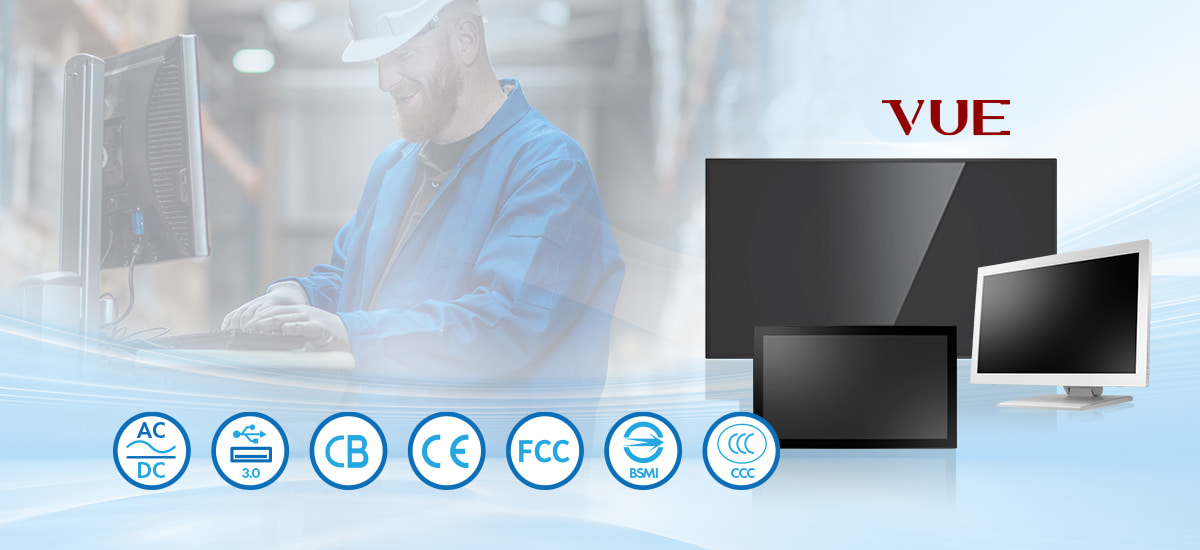 Reliable VUE Touch Displays Built to Last