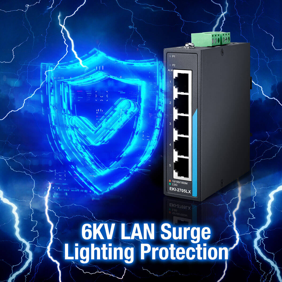 Protect Your Network with 6KV LAN Surge Protection