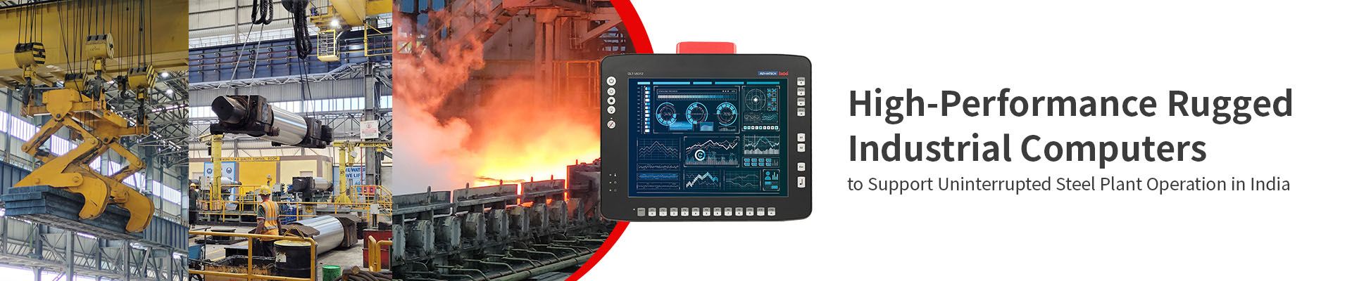 High-Performance Rugged Industrial Computers to Support Uninterrupted Steel Plant Operation in India