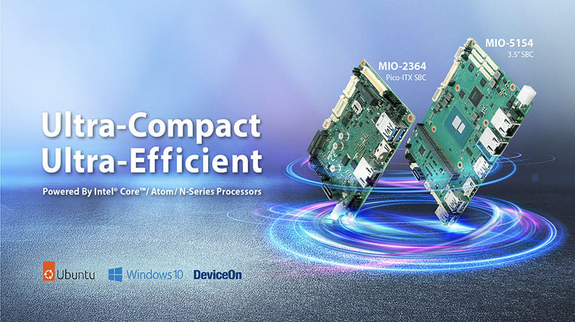 Advantech ra mắt Single Board Computer (SBC) mới với bộ vi xử lý Intel® Atom® x7000E Series N-Series và Core™ i3 N-Series