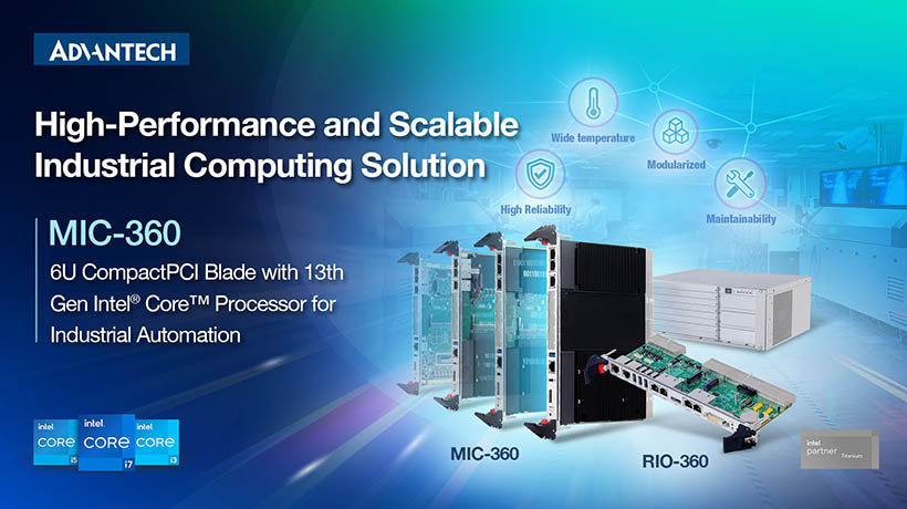 MIC-360 - Máy tính công nghiệp hiệu suất cao và có khả năng mở rộng