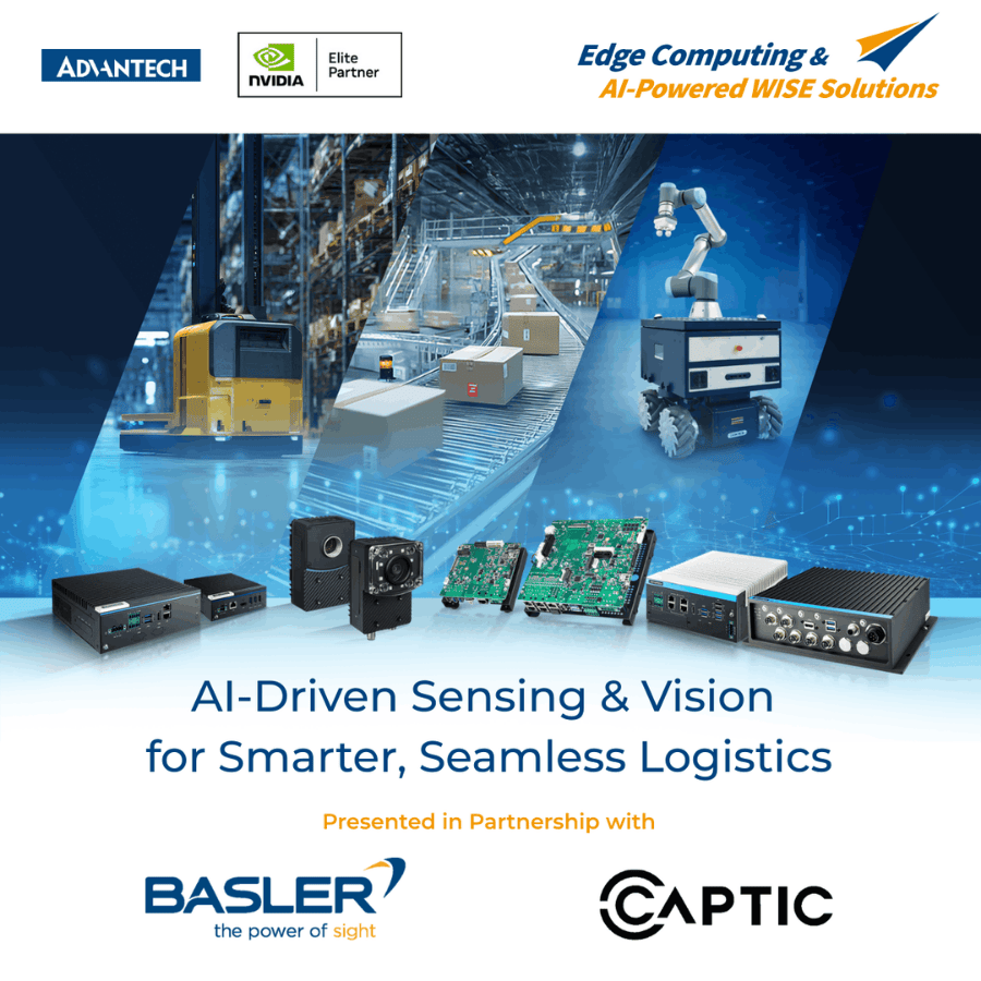 Advantech and EMVA at Logimat 2026 : AI-Driven Sensing & Vision for Smarter, Seamless Logistics