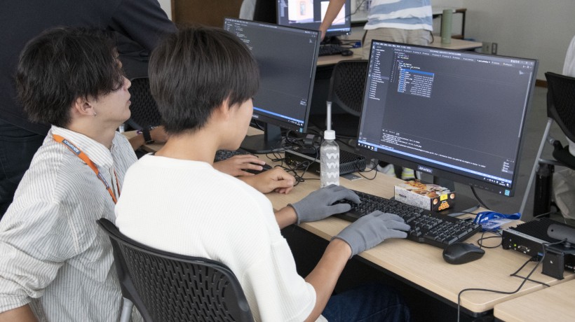Python言語でプログラム