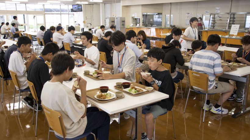 社員との交流