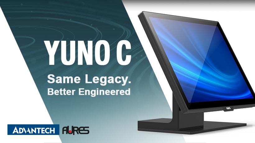 ADVANTECH-AURES ra mắt YUNO C: Thế hệ tiếp theo của dòng POS tiêu biểu