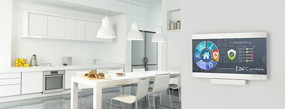 Smart Home Interface for Application Control