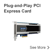 Plug-and-Play PCI Express Card